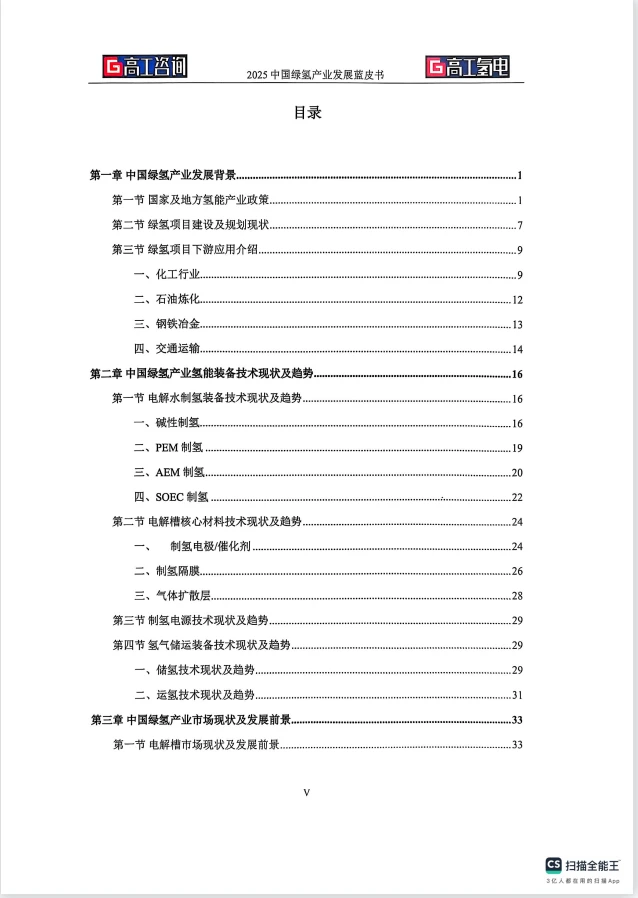 ?揭秘：2025中国绿氢产业发展蓝皮书