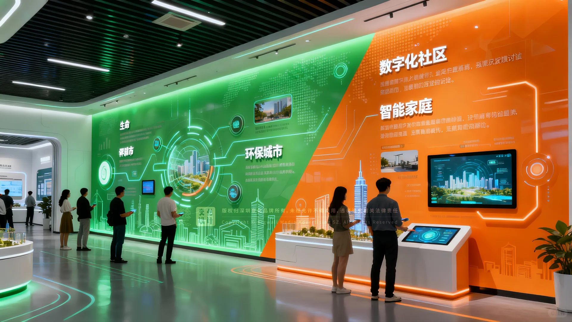 原创展厅设计案例｜未来城市与智能设施展厅