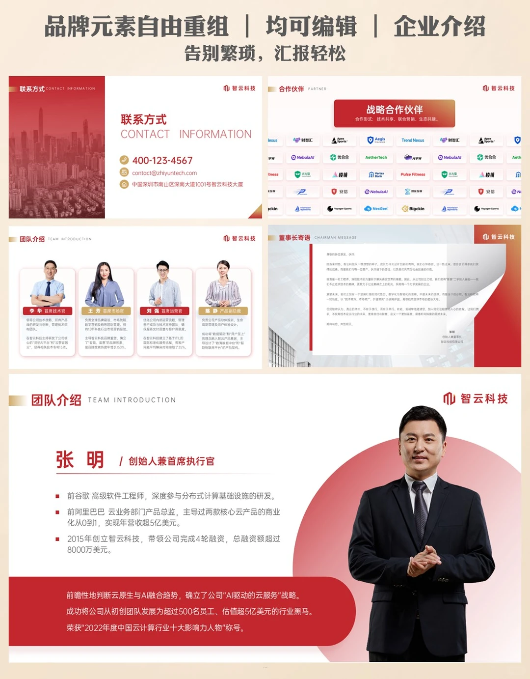 企业实力展示ppt模板这样用