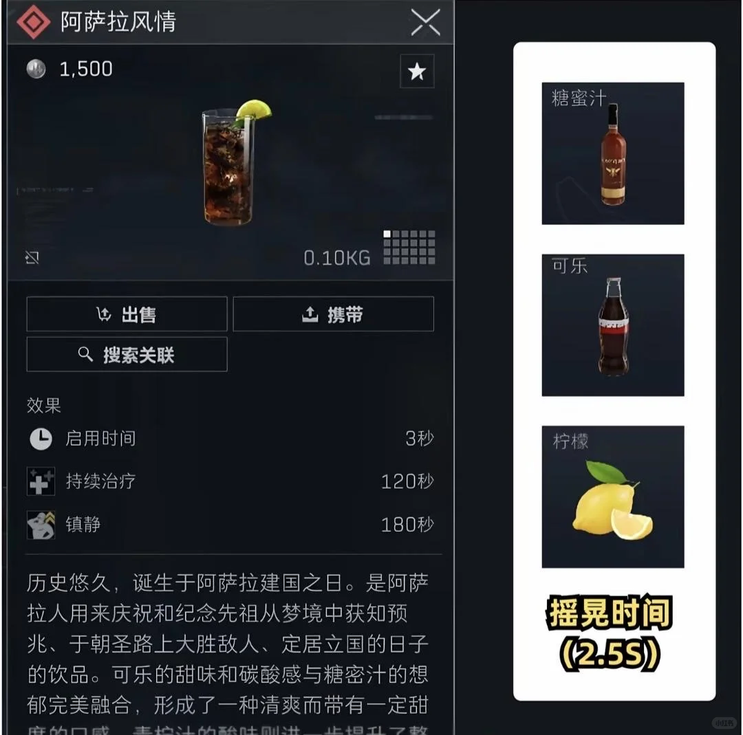 三角洲调酒大师