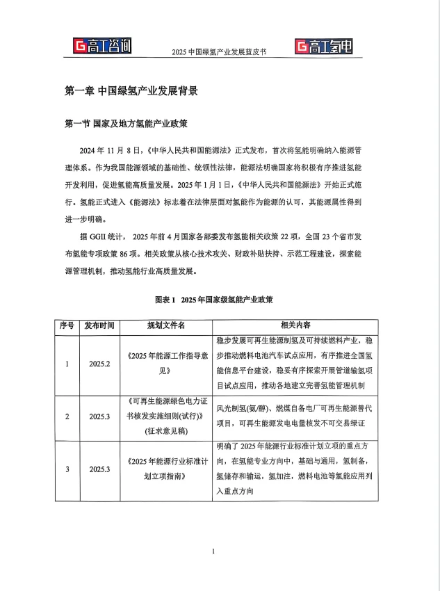 ?揭秘：2025中国绿氢产业发展蓝皮书