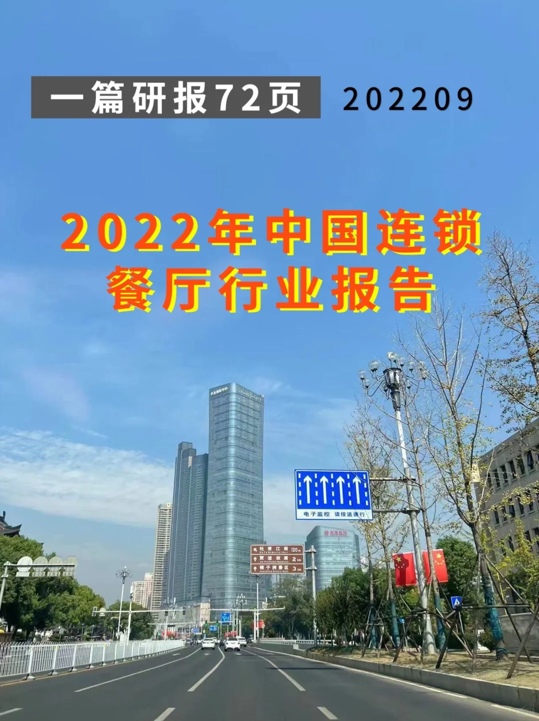 2022年中国连锁餐饮行业报告 202209