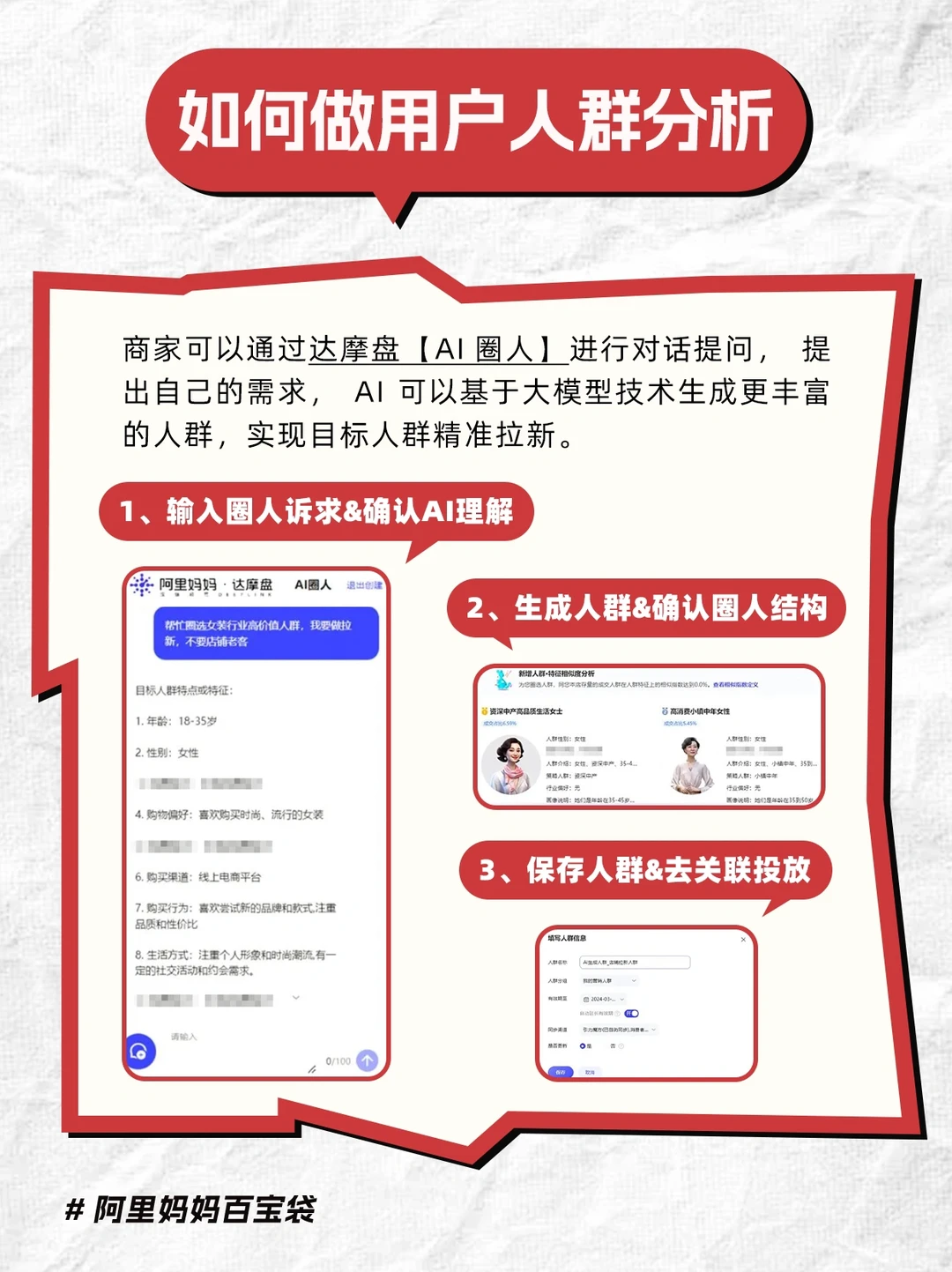 每日电商小知识︱老板问用户人群画像是什么？