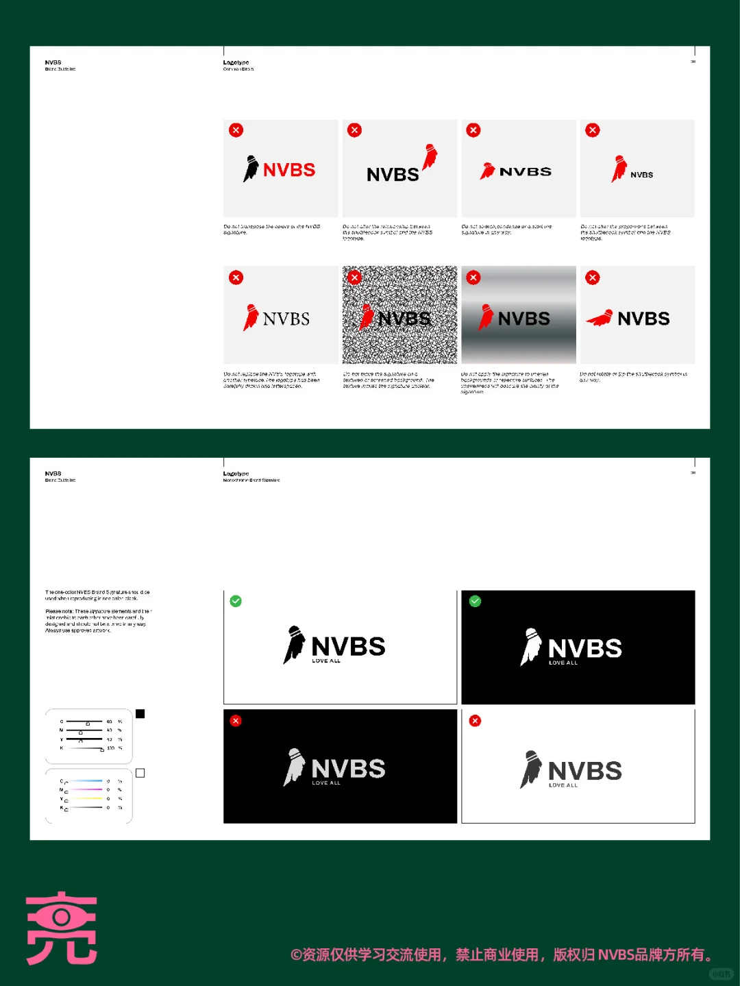案例分享丨NVBS品牌VI手册【附PDF】