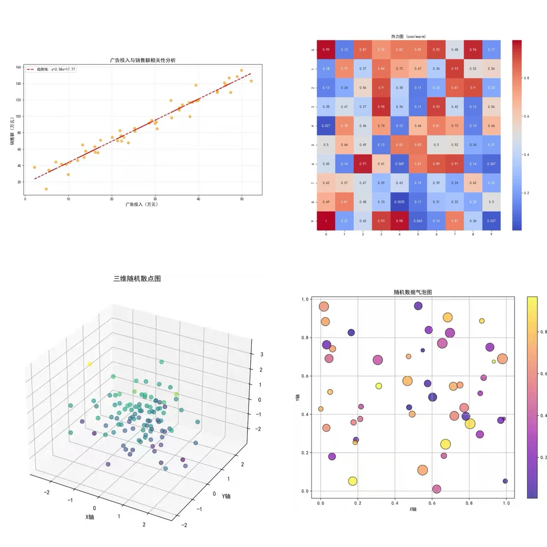 Python数据可视化定制服务✍?