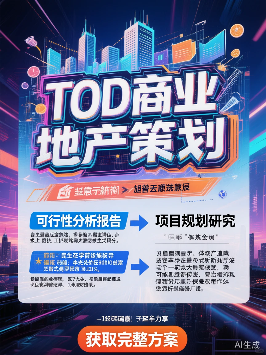TOD项目规划秘籍，职场开挂必备?