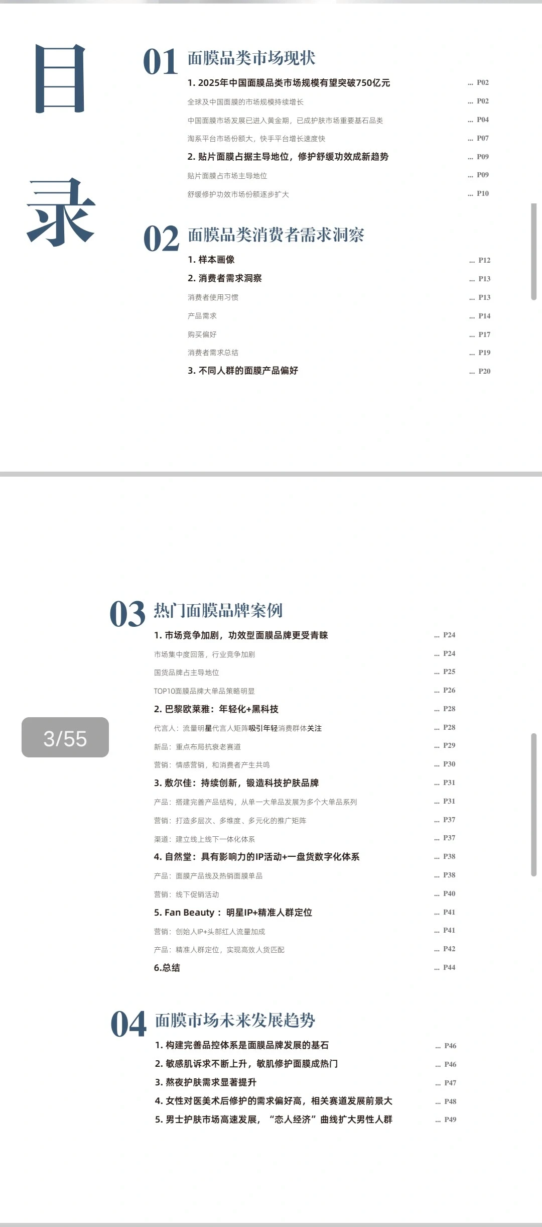 2024面膜趋势洞察报告【最新行业报告】
