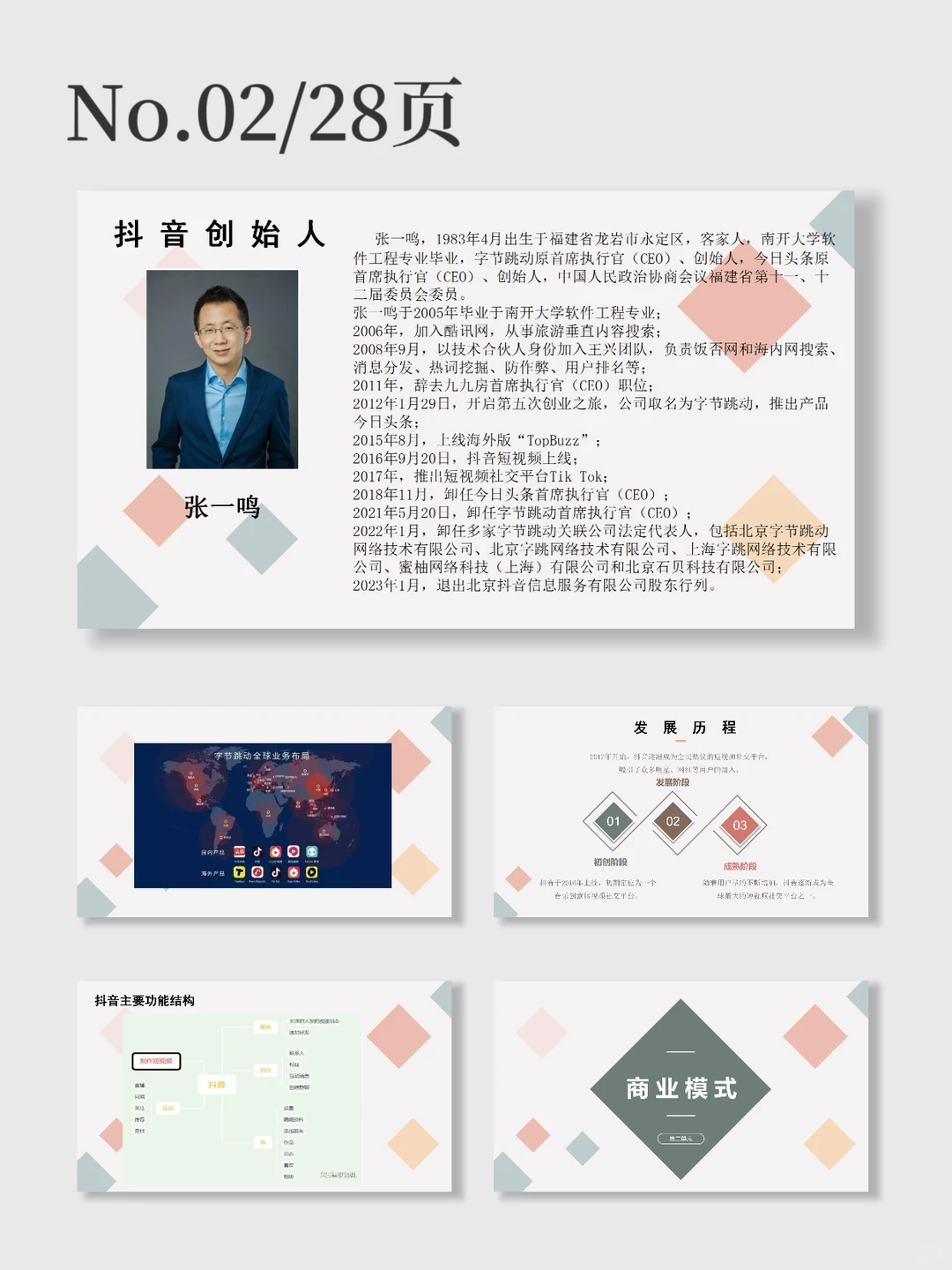 电子商务抖音案例分析PPT