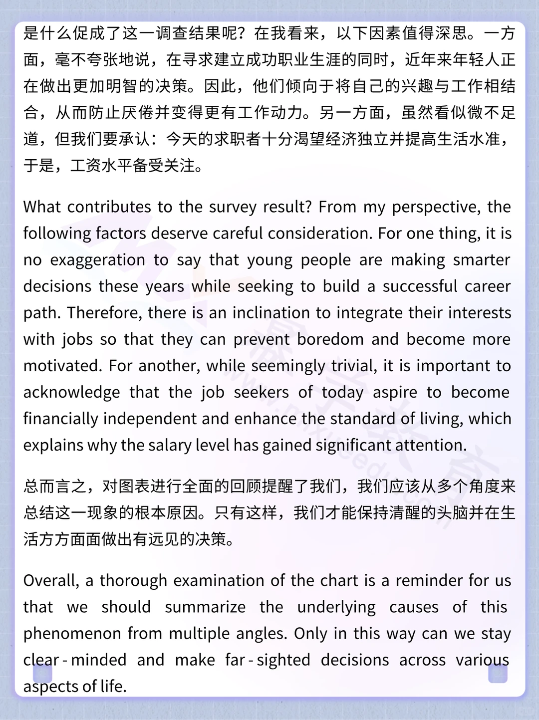 终于来了！孙笑飞英语二作文预测押题5篇！