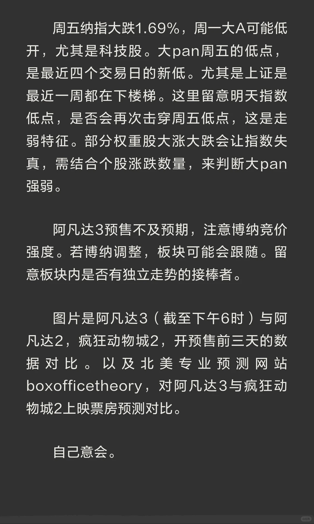 影视板块周一走势预测