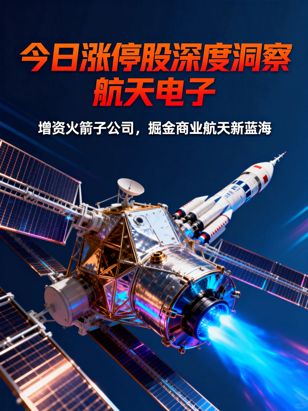 今日涨停股深度洞察航天电子