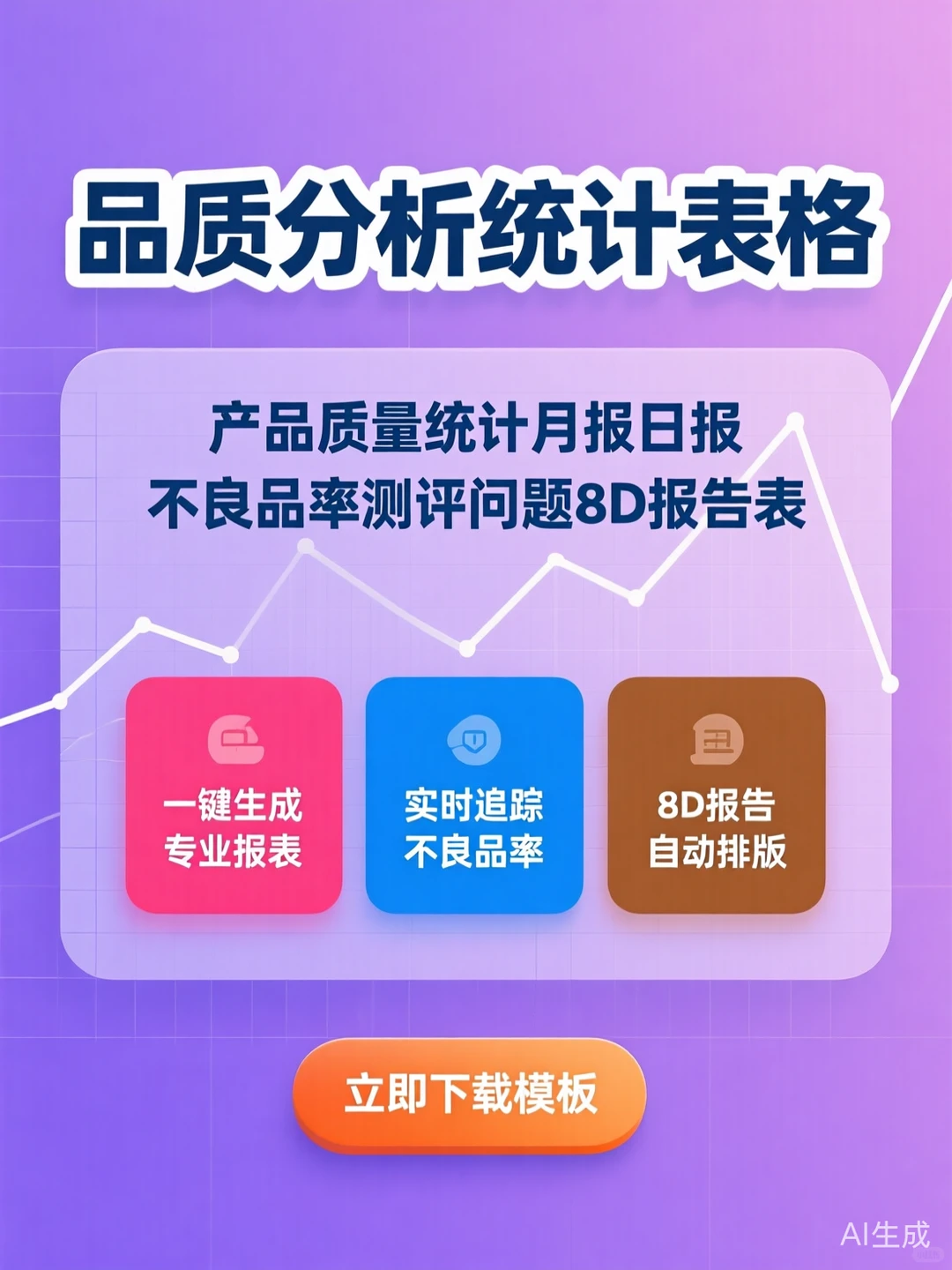 品质统计攻略｜8D报告表格·不良率分析干货