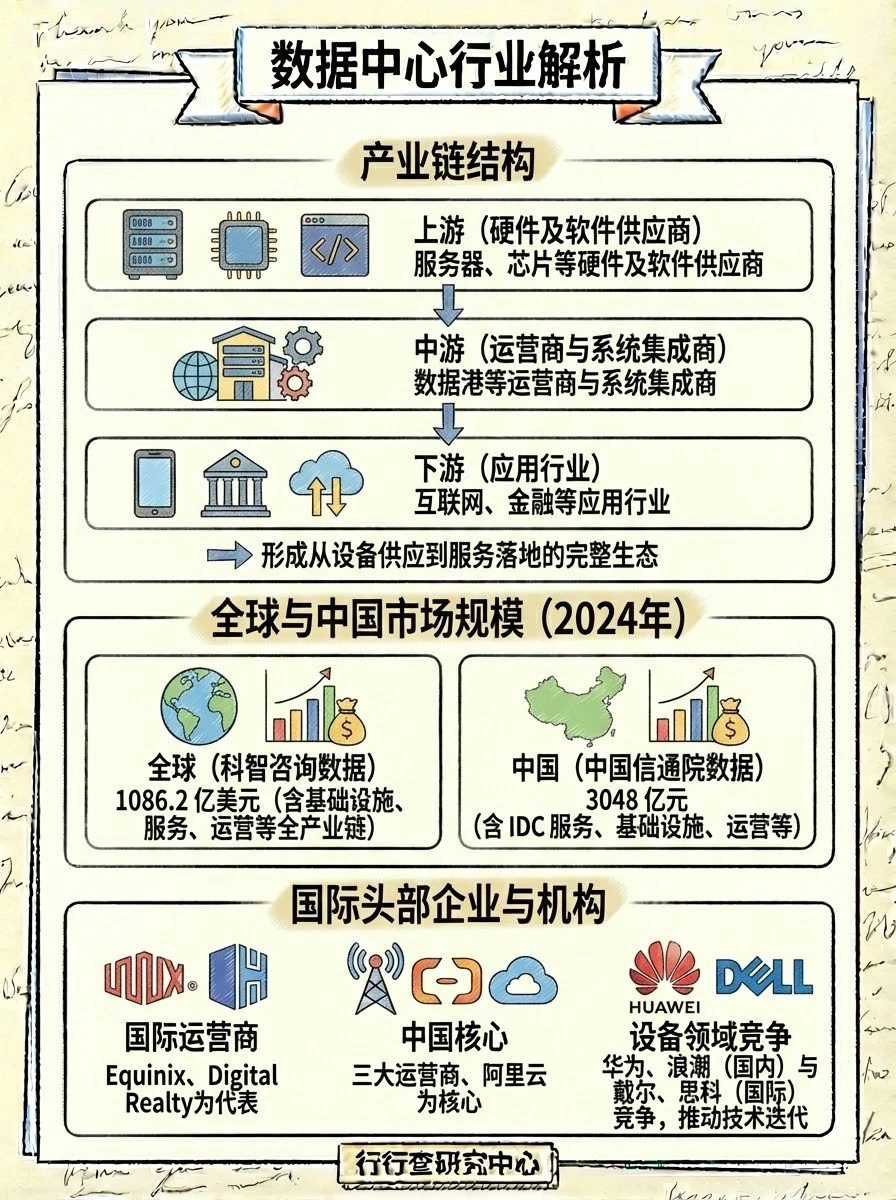 每天学习一个行业：数据中心