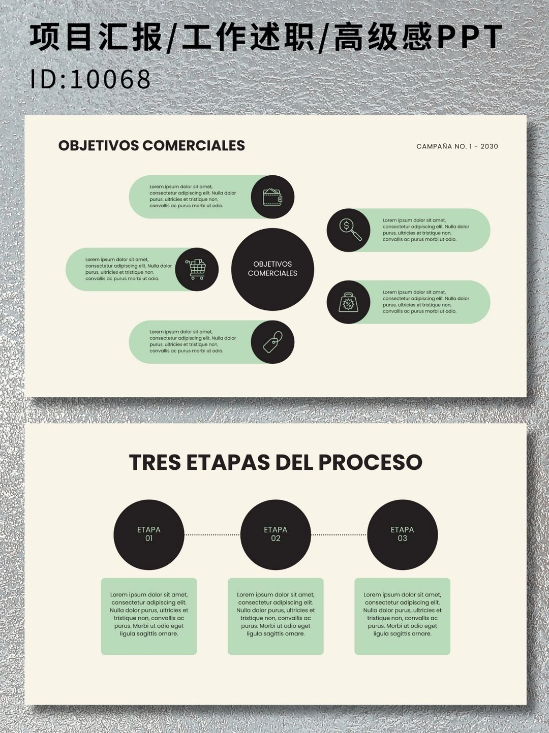 高级感PPT模板|企业战略与路线规划全案