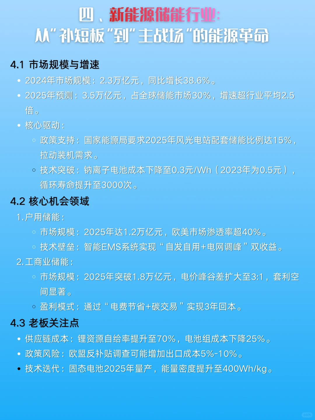 2025年增长最快的5大行业研究报告