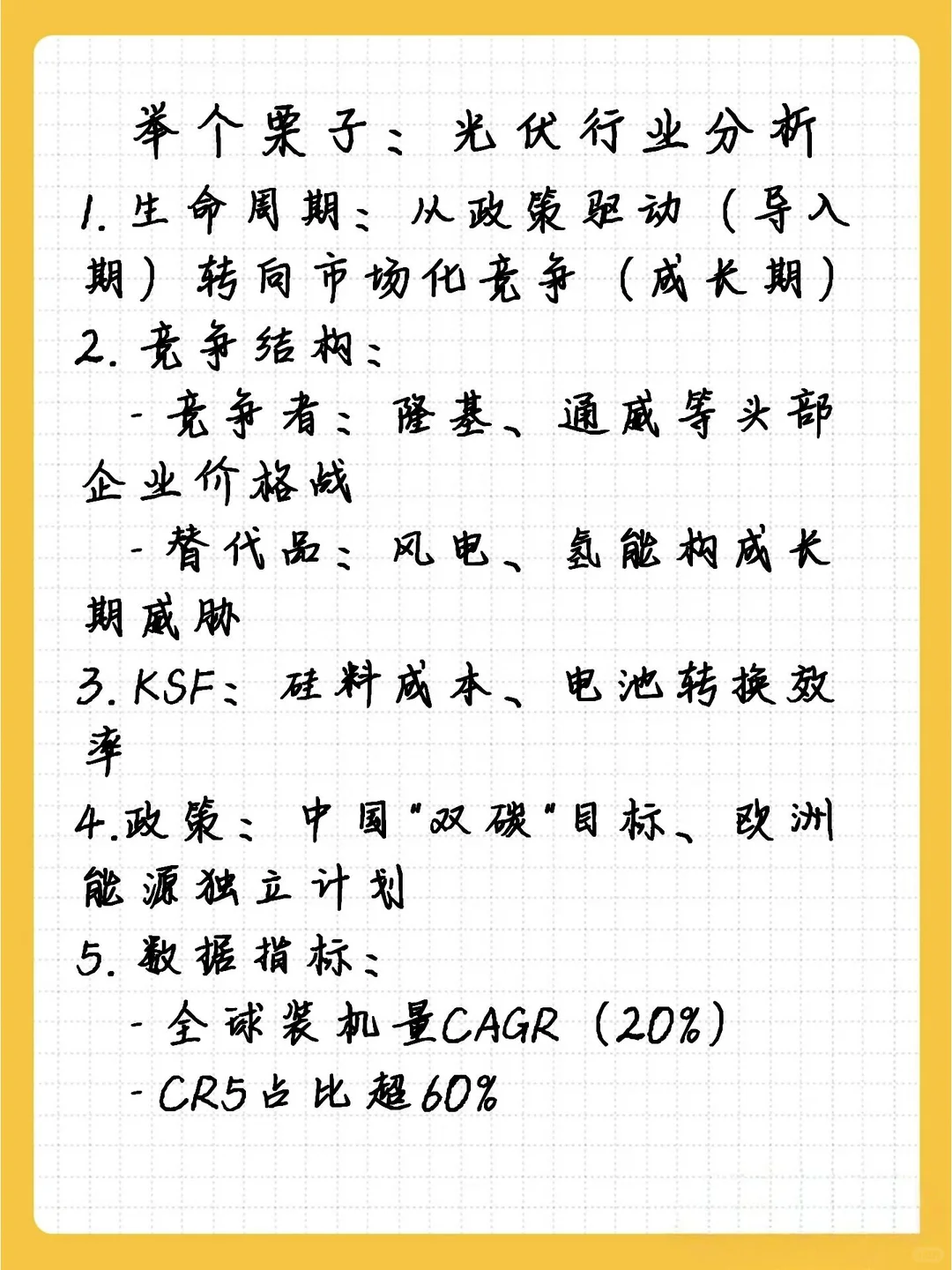 零基础入门行业分析
