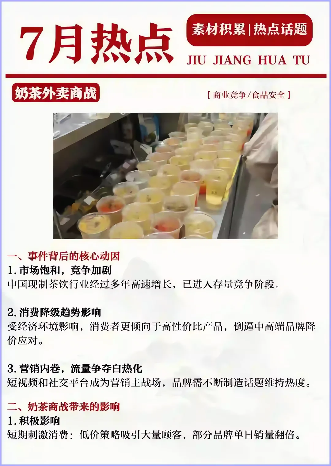 七月热点话题积累（二）