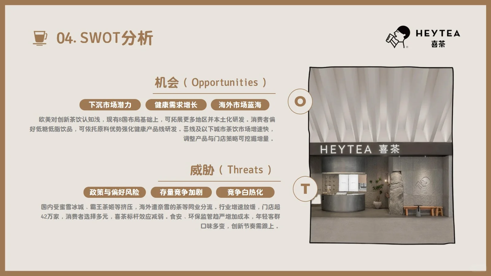 喜茶品牌分析26页