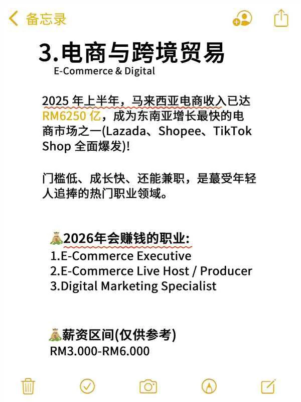 ??马来西亚七大热门行业大曝光‼️