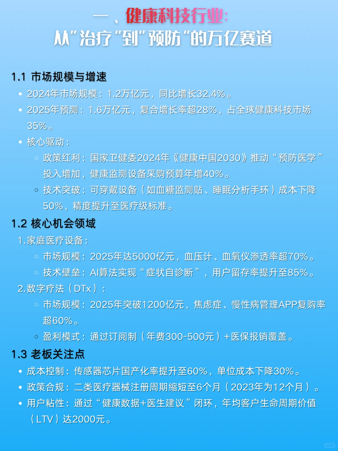 2025年增长最快的5大行业研究报告