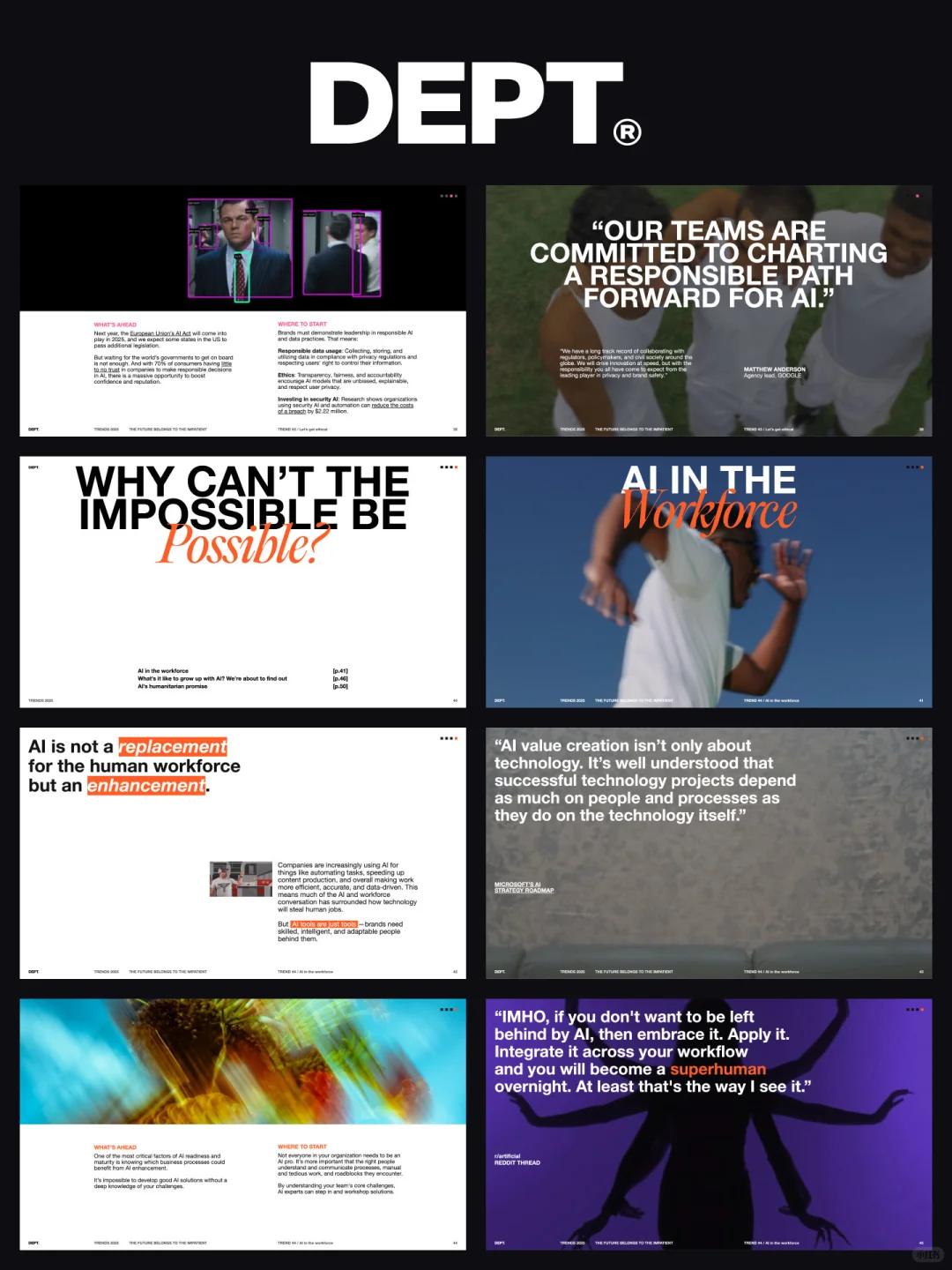 DEPT的PPT，怎么做到高级感满满✨