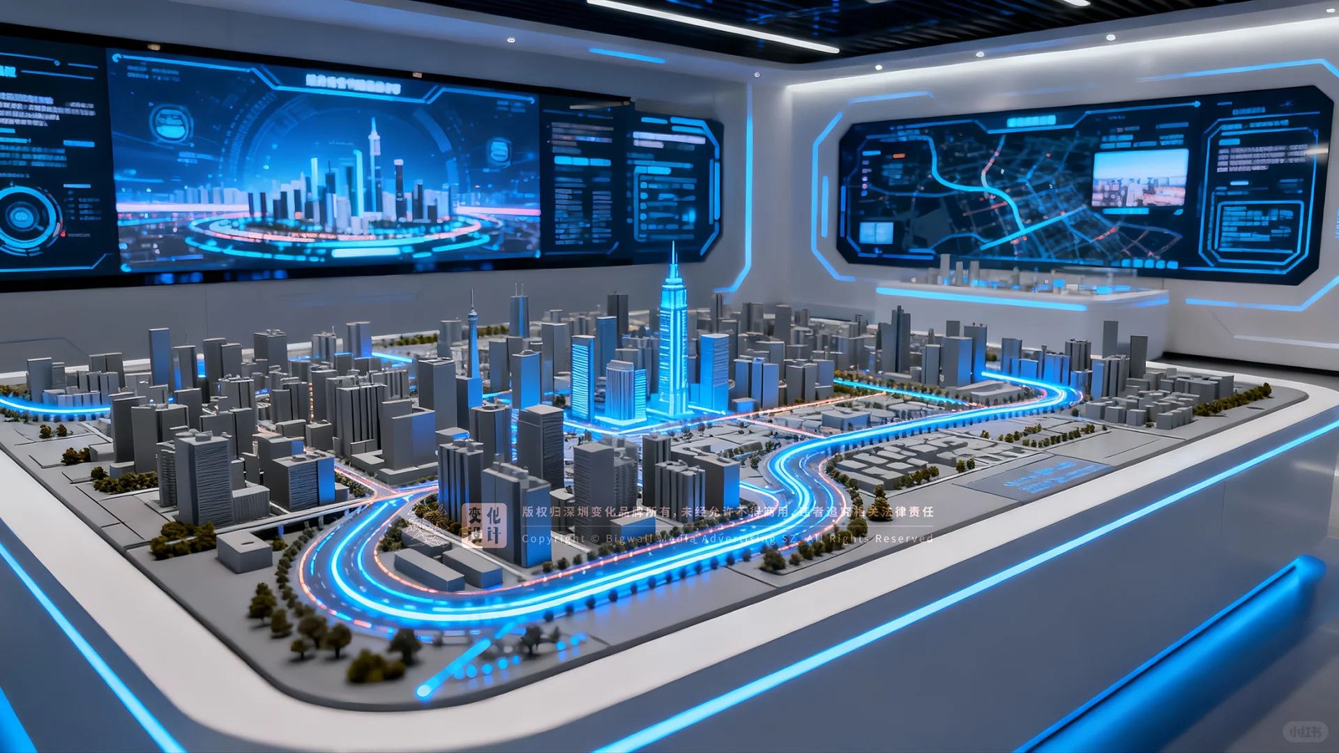原创展厅设计案例｜未来城市与智能设施展厅