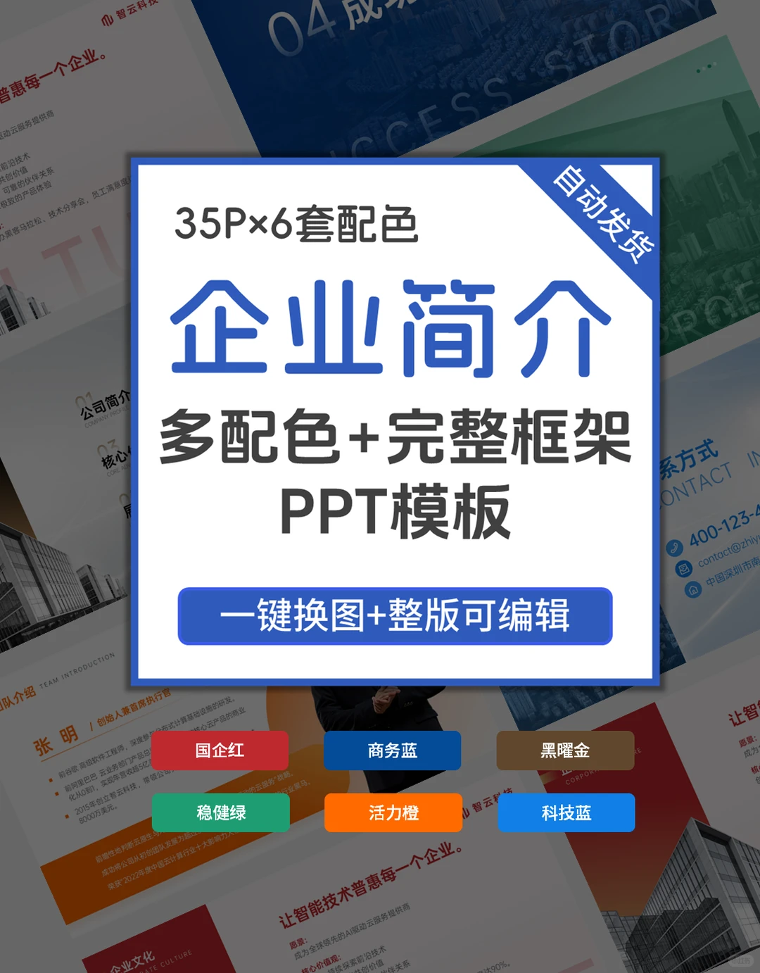 品牌展示ppt怎么做：一套模板全搞定