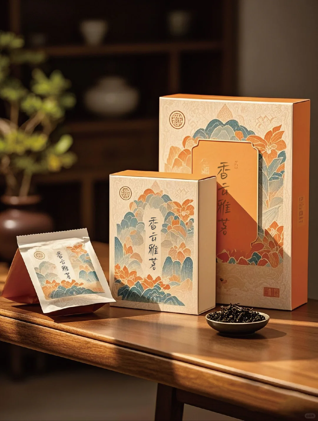 送礼欲拉满！礼盒包装设计高端大气显档次！