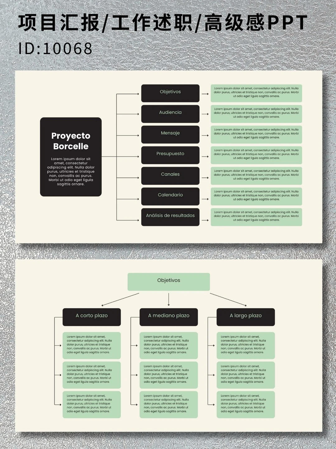 高级感PPT模板|企业战略与路线规划全案