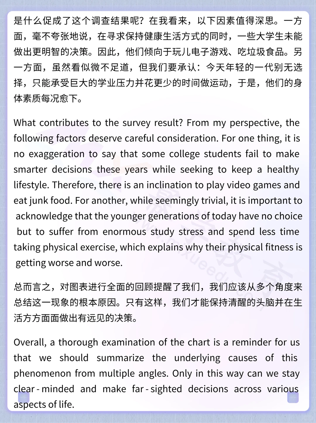 终于来了！孙笑飞英语二作文预测押题5篇！