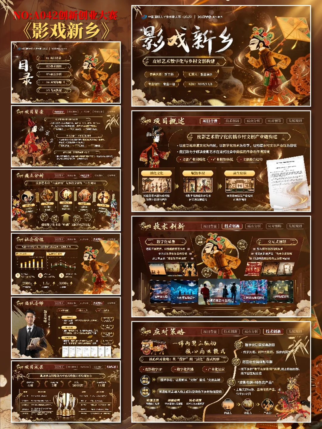 室友：真离谱 大创赛金奖的PPT就这吗？?