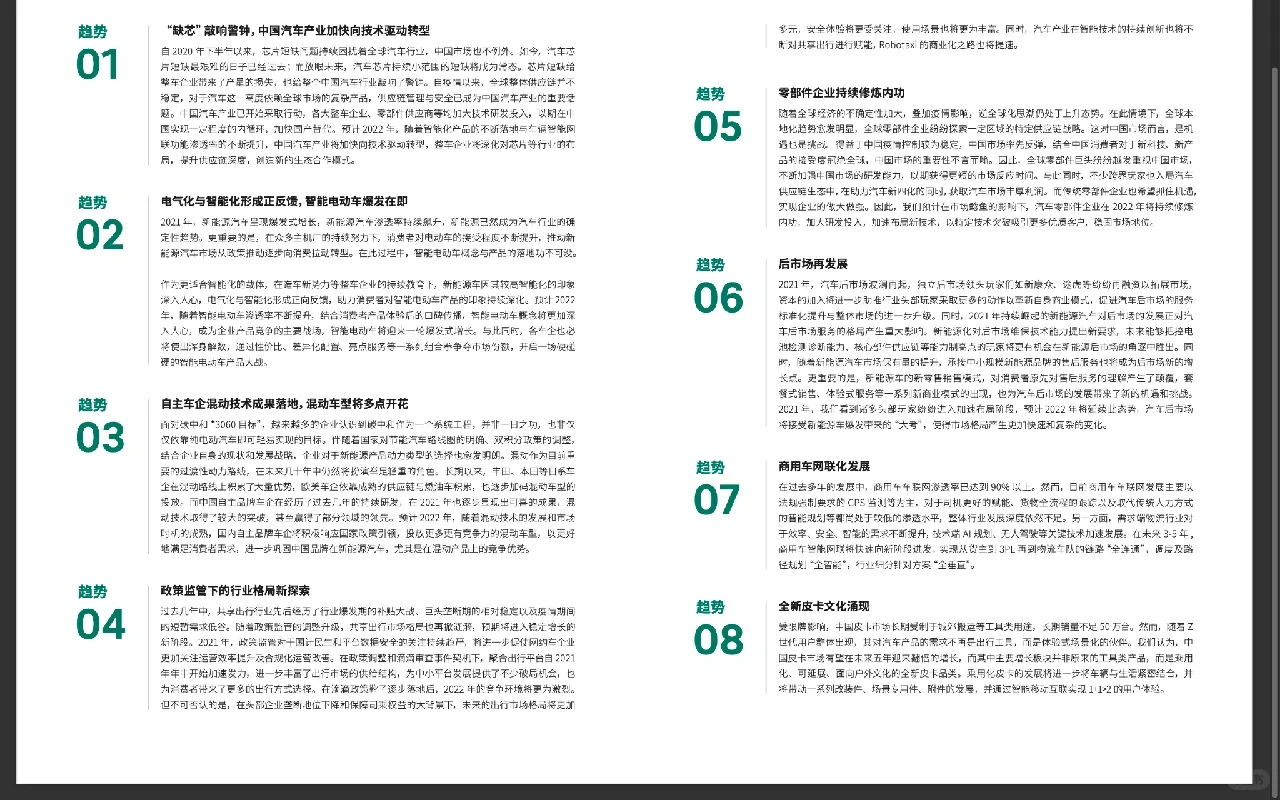 2022年你最应该知道的行业趋势