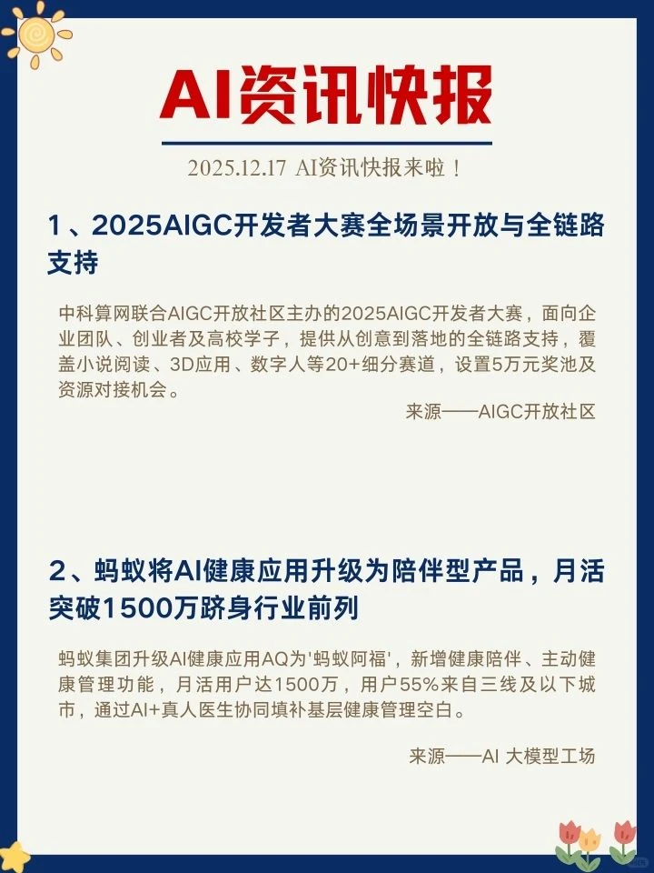 ✨12月17日 AI资讯快报来啦！