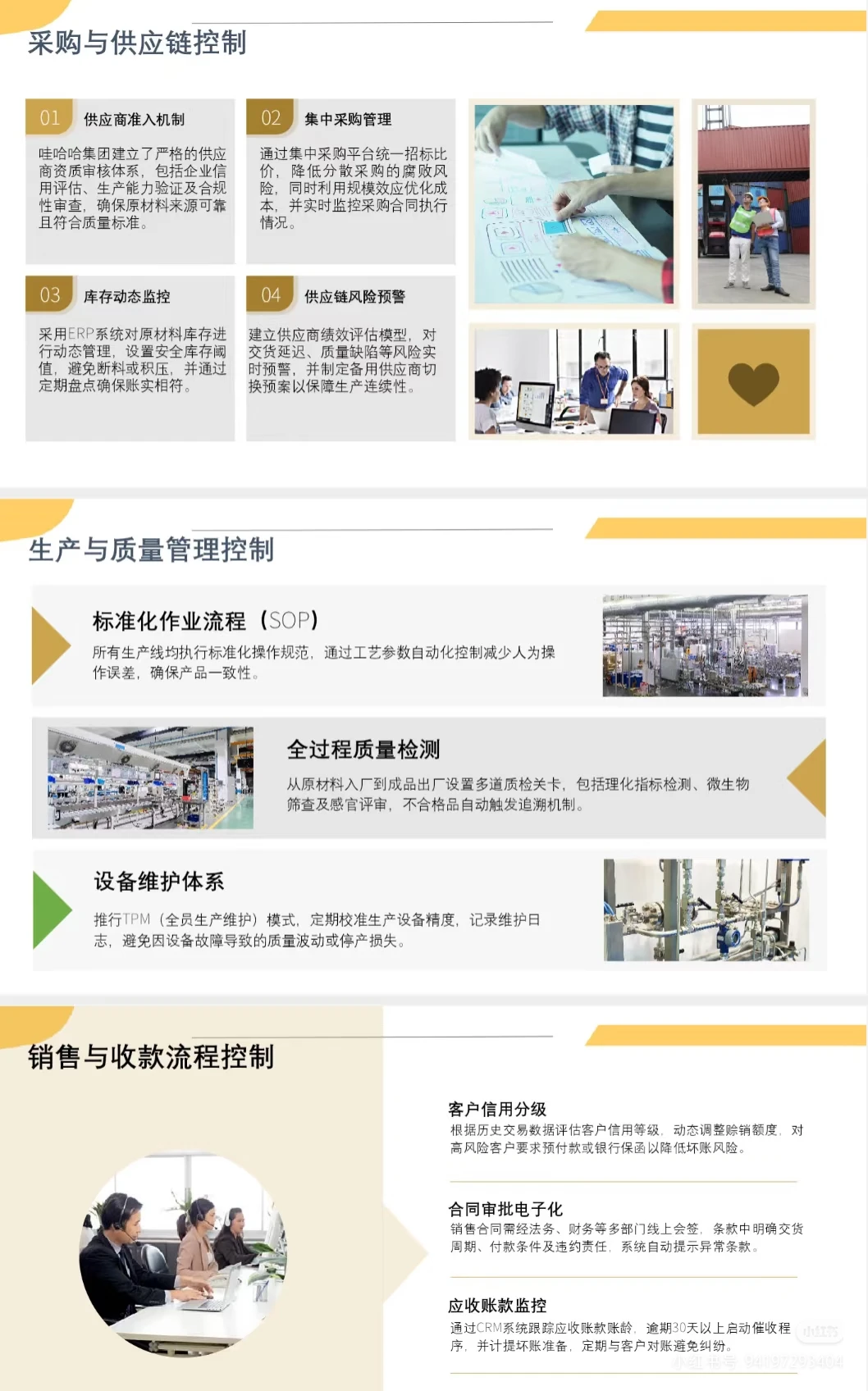 （内部控制）哇哈哈内部控制案例分析，27张