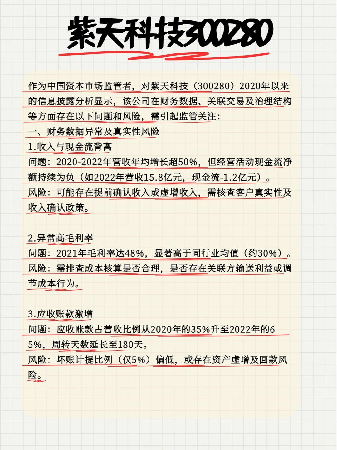 必看，Deepseek给出的上市公司年报风险揭示