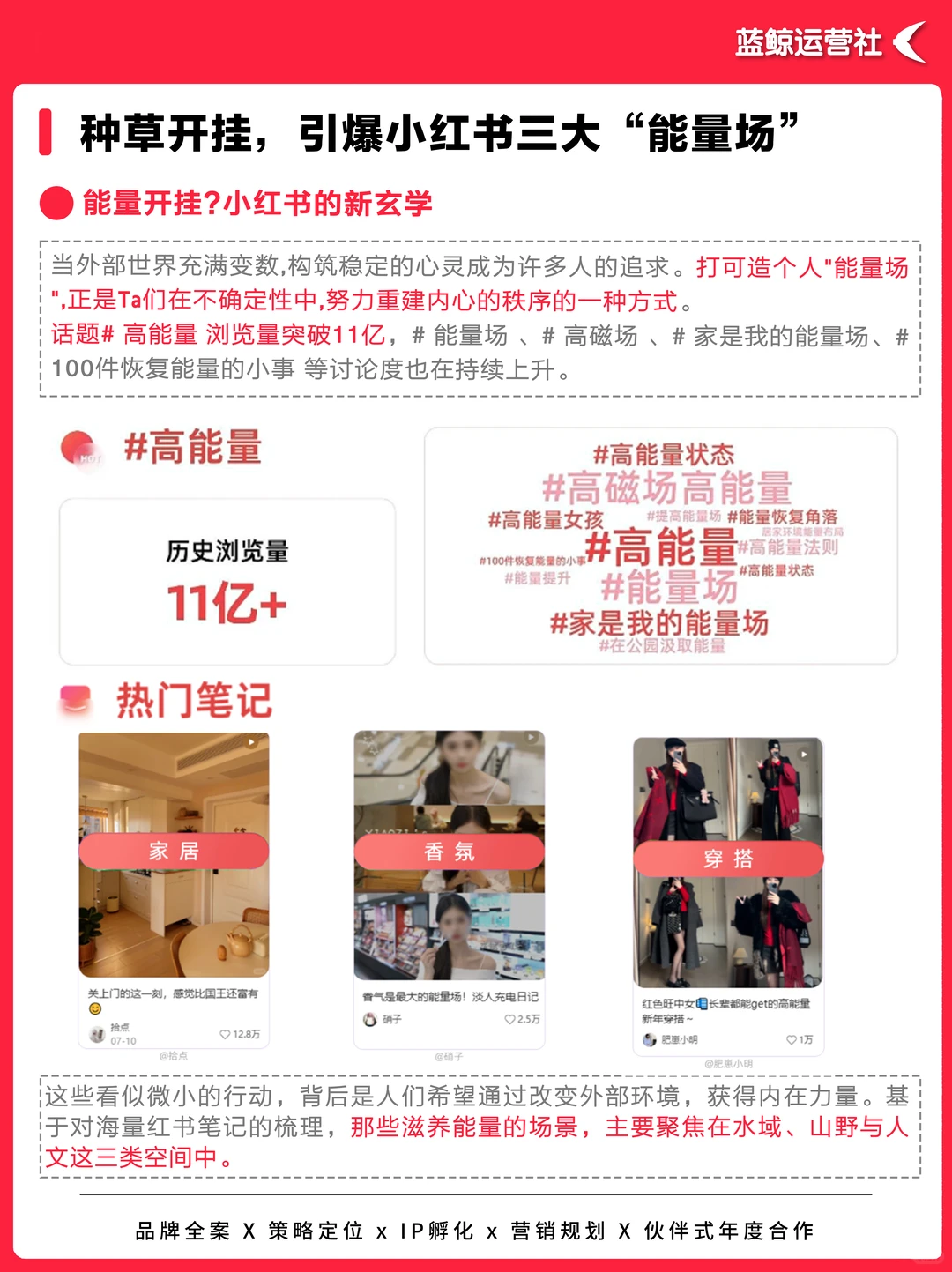 洞察分析｜引爆小红书的三大“能量场”