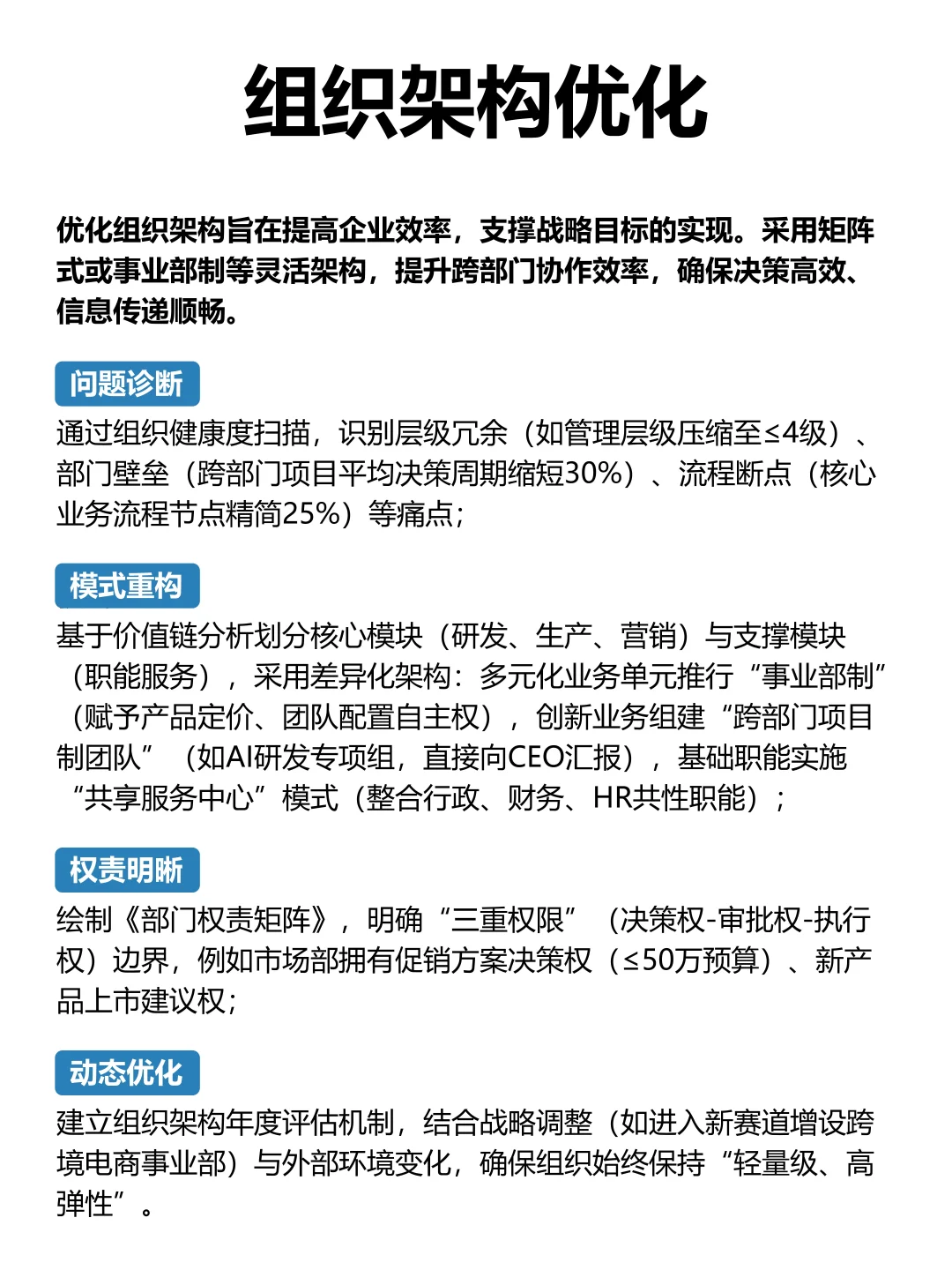 企业战略金字塔模型