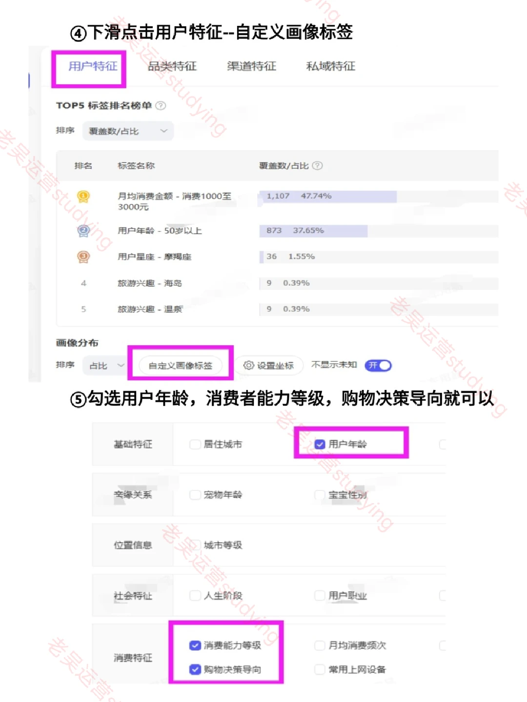 人群标签纠正好了，流量还不是直接起飞！