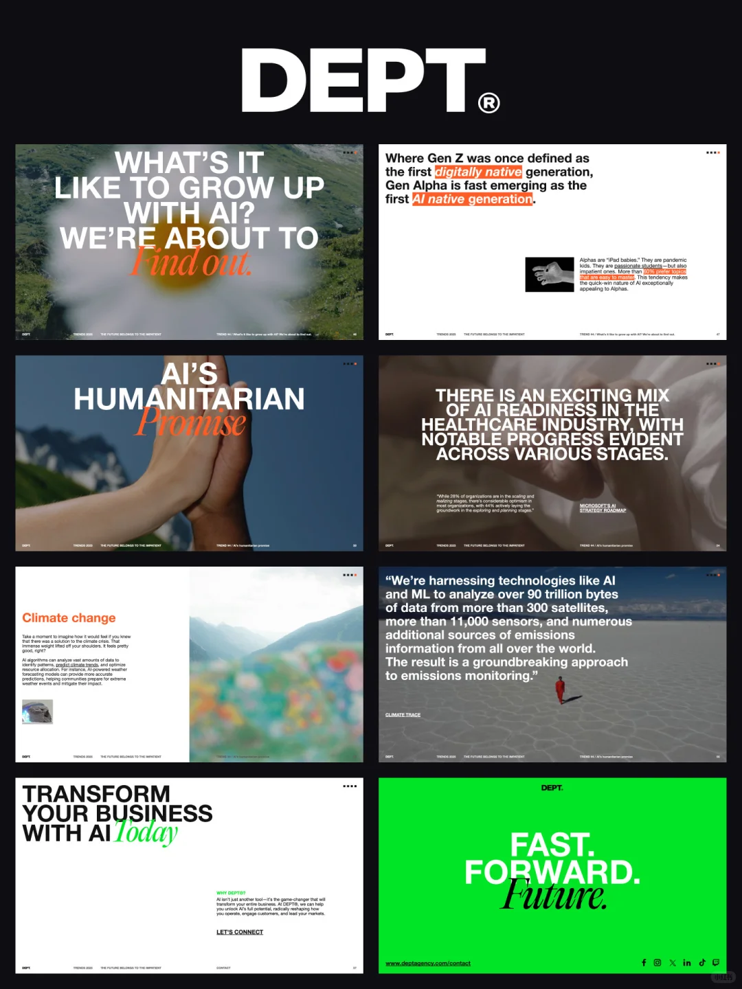 DEPT的PPT，怎么做到高级感满满✨