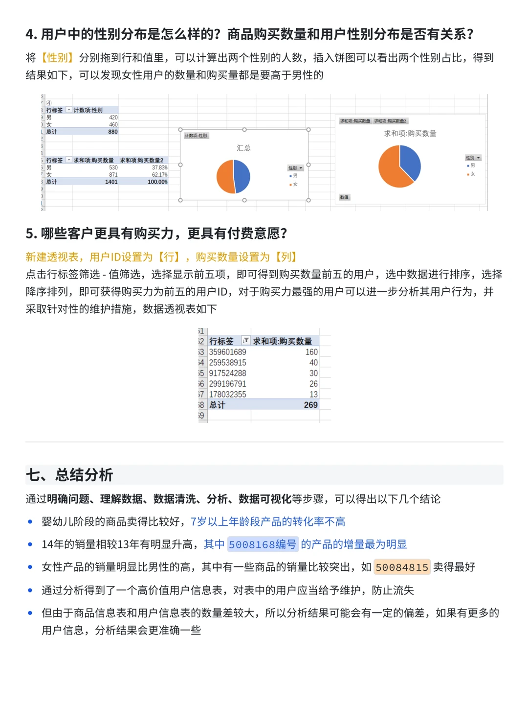 利用Excel分析电商用户行为实战