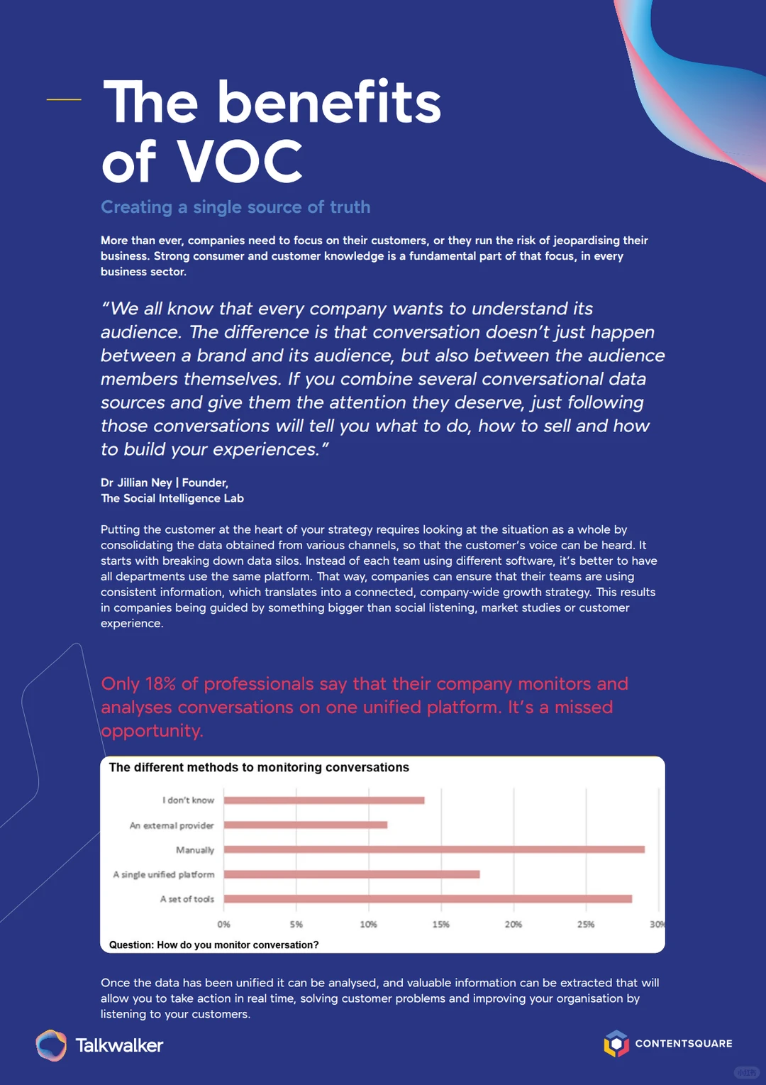 用户体验 | 客户之声VOC研究报告