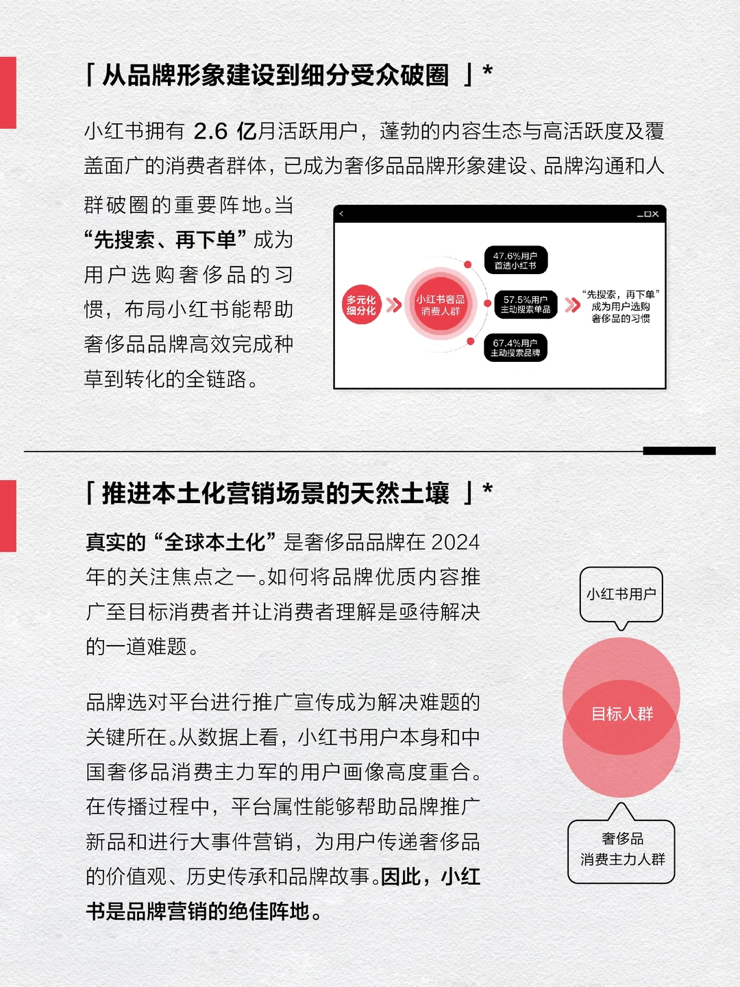 一图看懂小红书奢品营销价值及解决方案