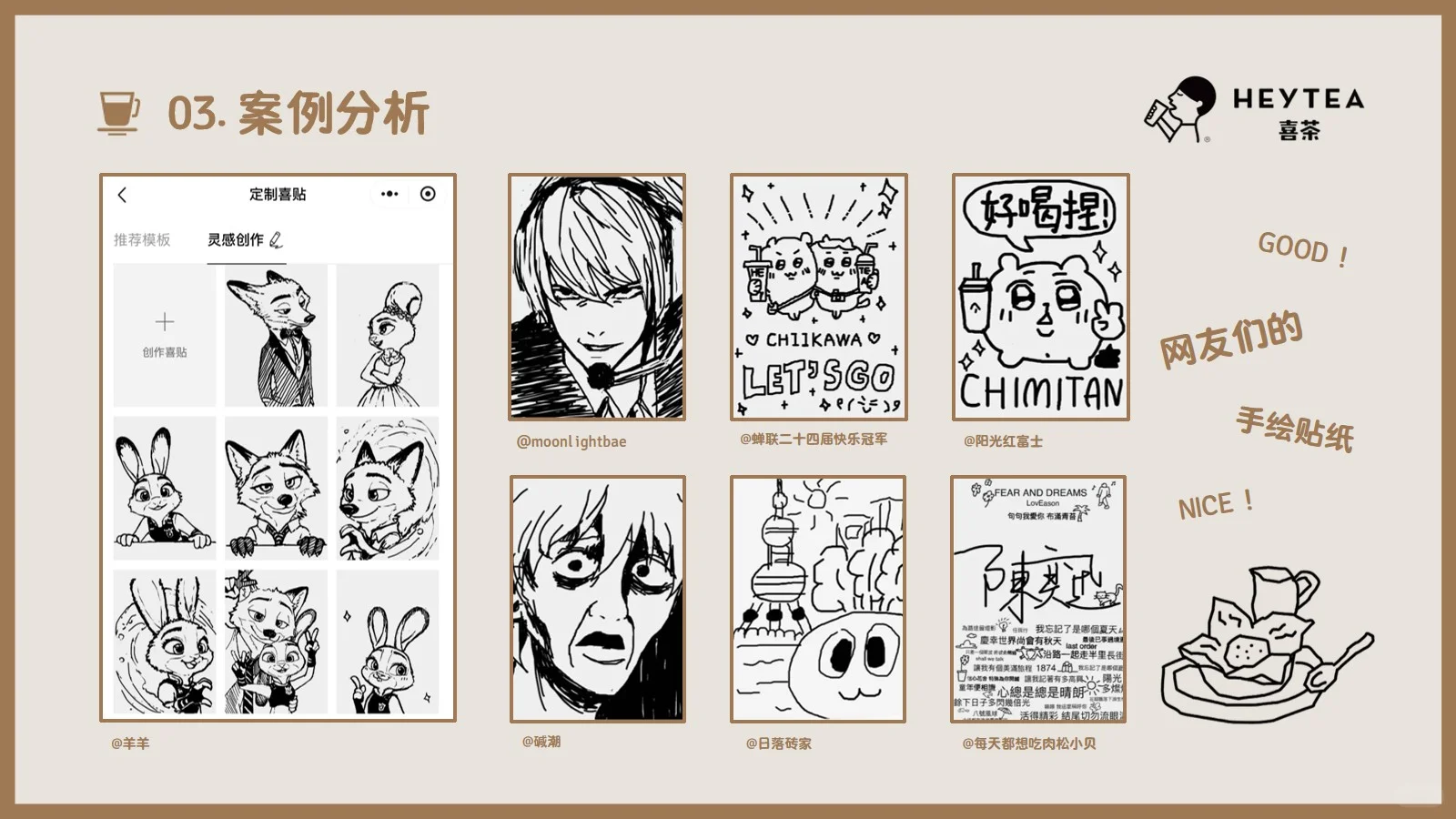 喜茶品牌分析26页