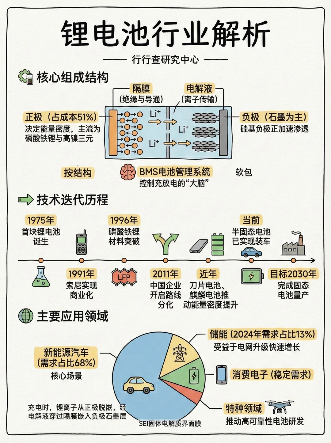 每天学习一个行业：锂电池