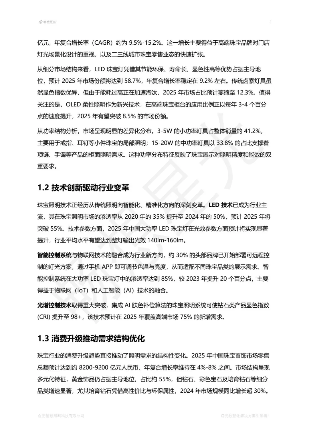 珠宝照明行业白皮书2025版