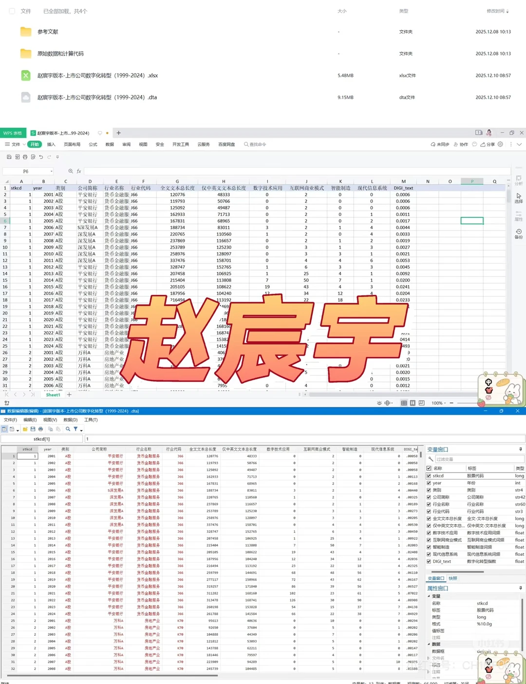 【2024年上市公司企业数字化转型数据】