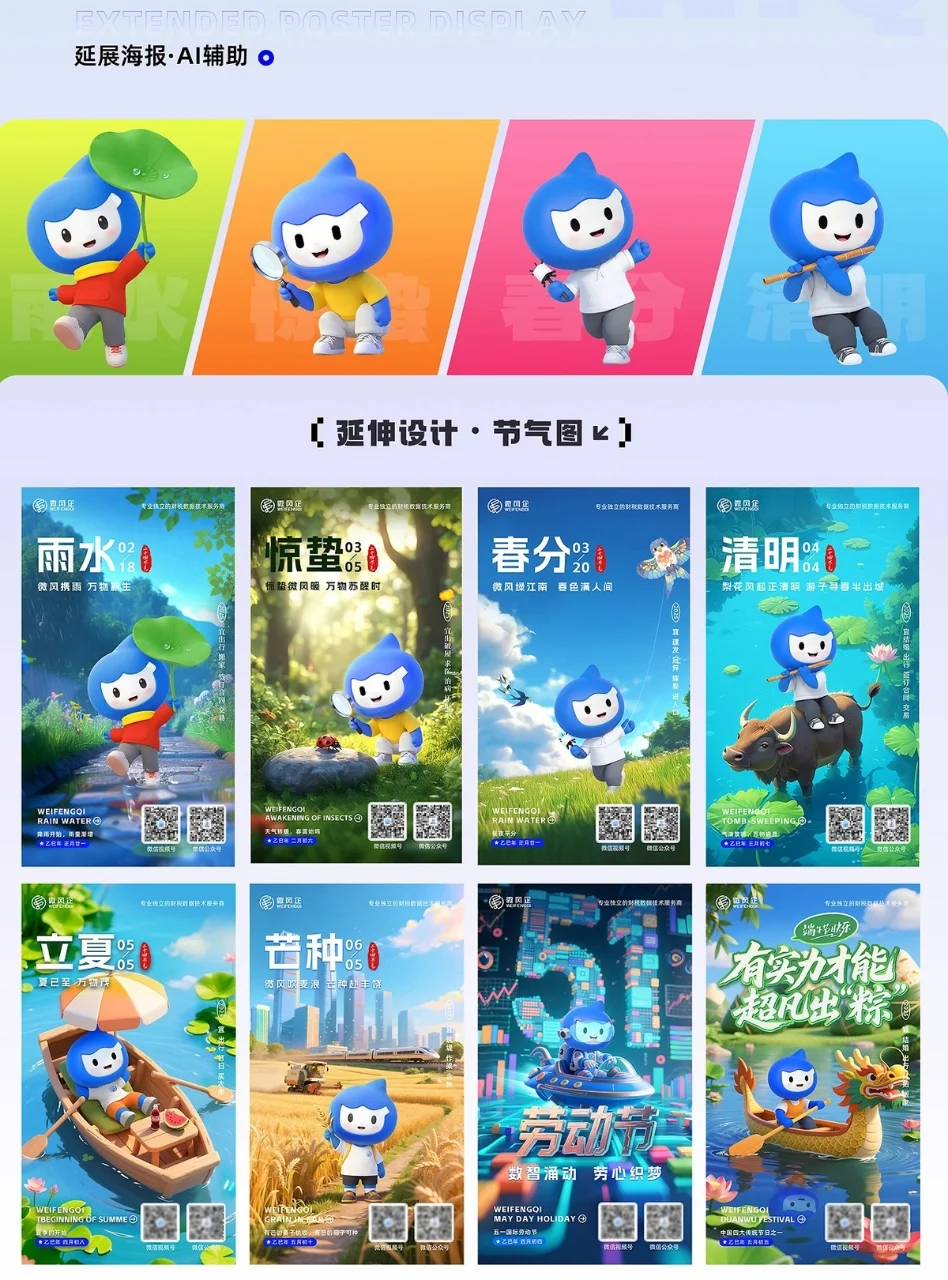 小微｜中小微企业IP形象设计