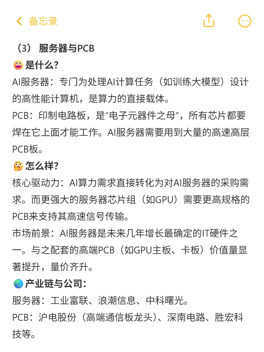 行业科普｜科技行业各个板块梳理