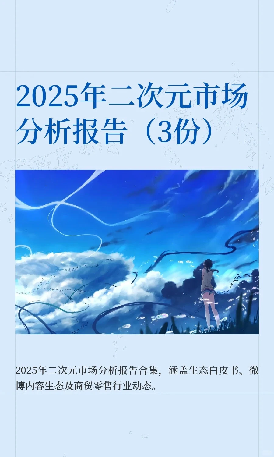 2025年二次元市场分析报告（3份）