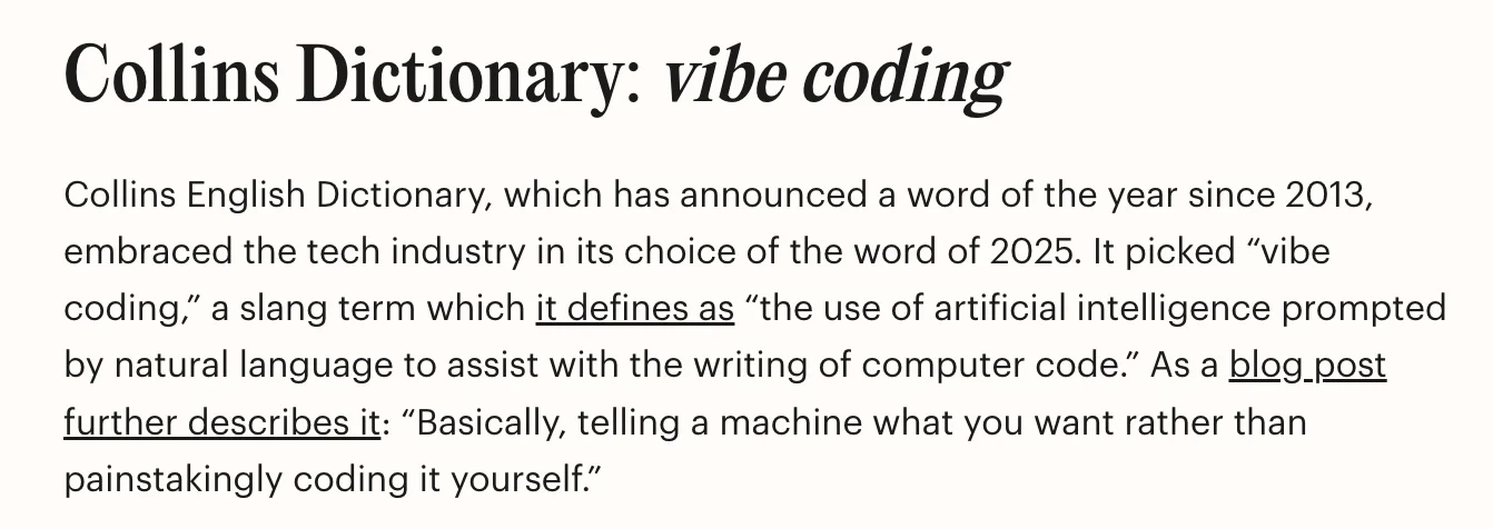 2025 年度词汇，各词典的合集版